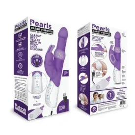 Rabbit Essentials Rechargeable Pleasure Pearls Rabbit - Purple