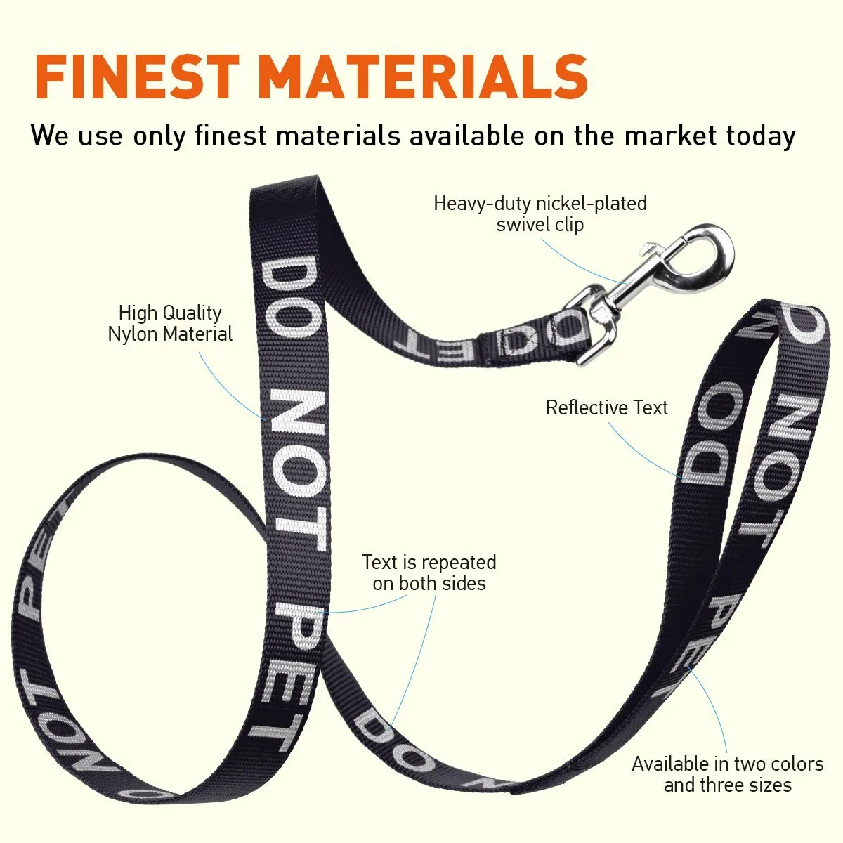 Reflective Nylon Leash