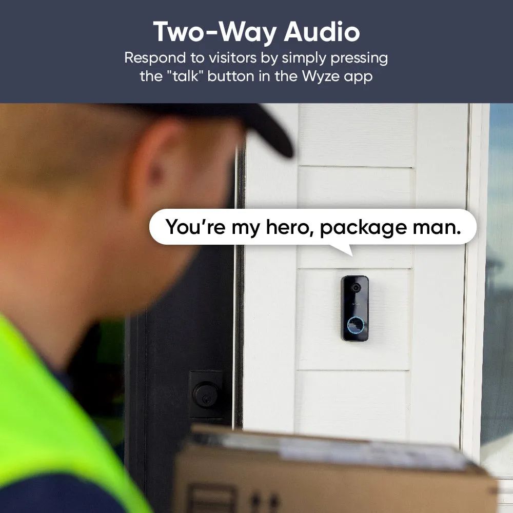 (Refurbished) Wyze Video Doorbell v2
