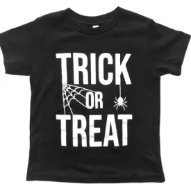 Roman & Leo - Trick or Treat Tee in Black