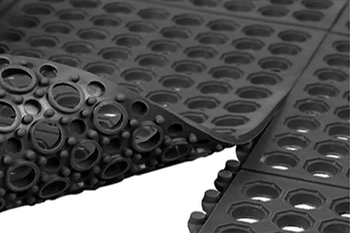 Rubber Link Mats with Drainage Holes For Marquee