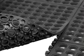 Rubber Link Mats with Drainage Holes For Marquee