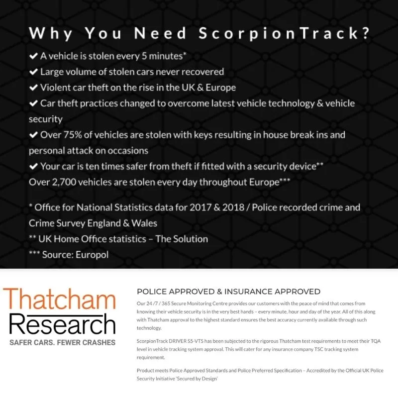 ScorpionTrack DRIVER S7 ALS GPS Tracker