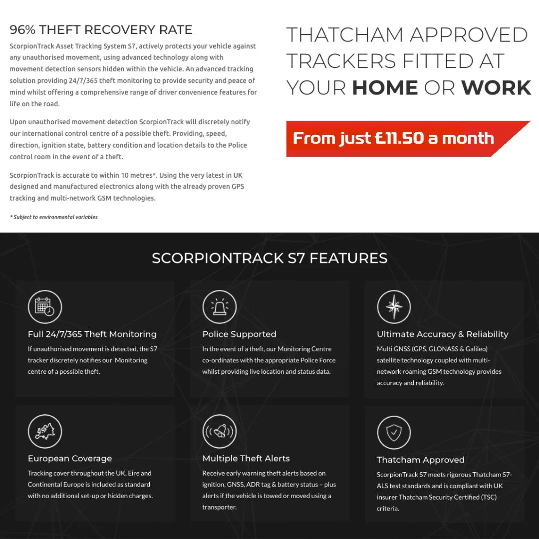 ScorpionTrack DRIVER S7 ALS GPS Tracker