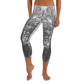 Shadow Shock ~ Capri Leggings *