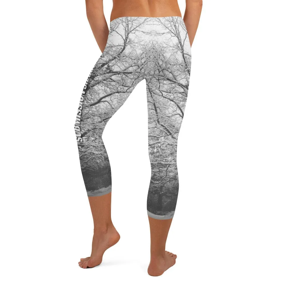 Shadow Shock ~ Capri Leggings *