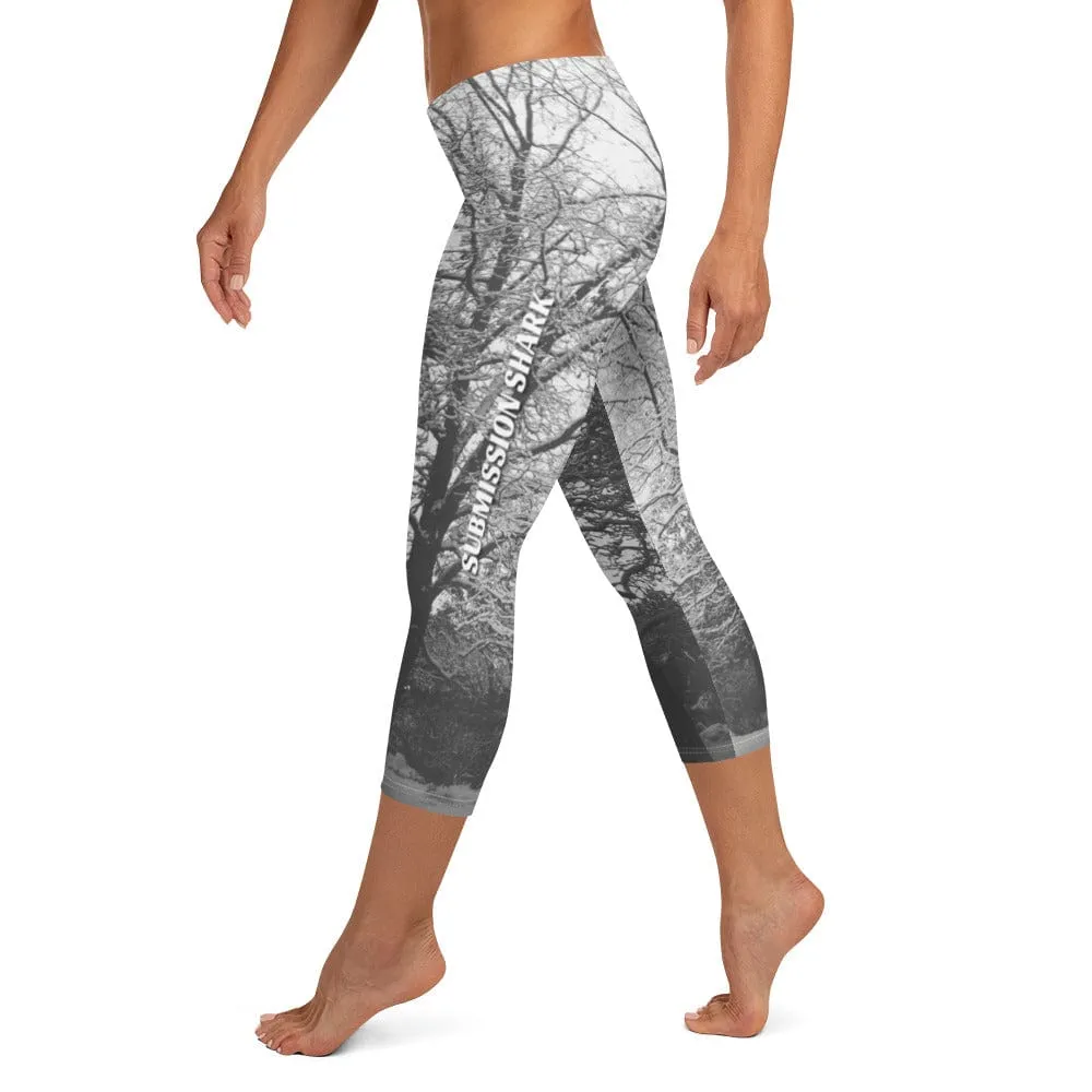 Shadow Shock ~ Capri Leggings *