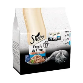 Sheba Fresh & Fine Fish Selection In Gravy | Pack of 15