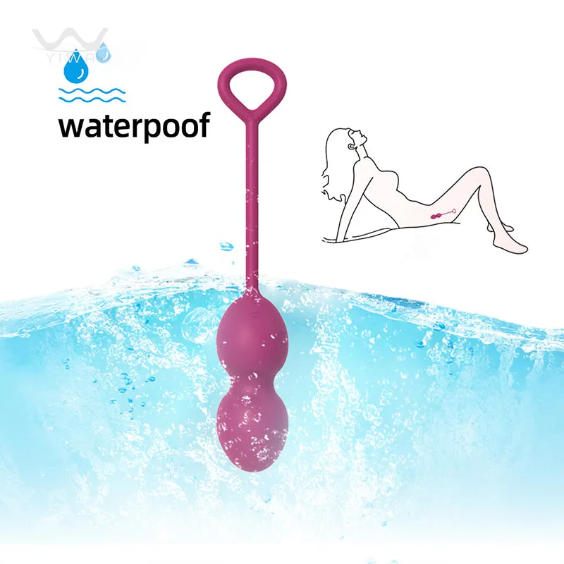 Silicone ben wa balls exercises Vaginal Dumbbell kegel Balls for women