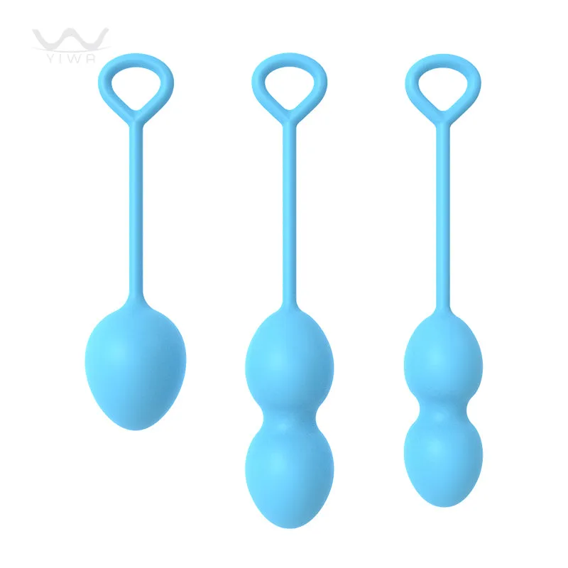 Silicone ben wa balls exercises Vaginal Dumbbell kegel Balls for women