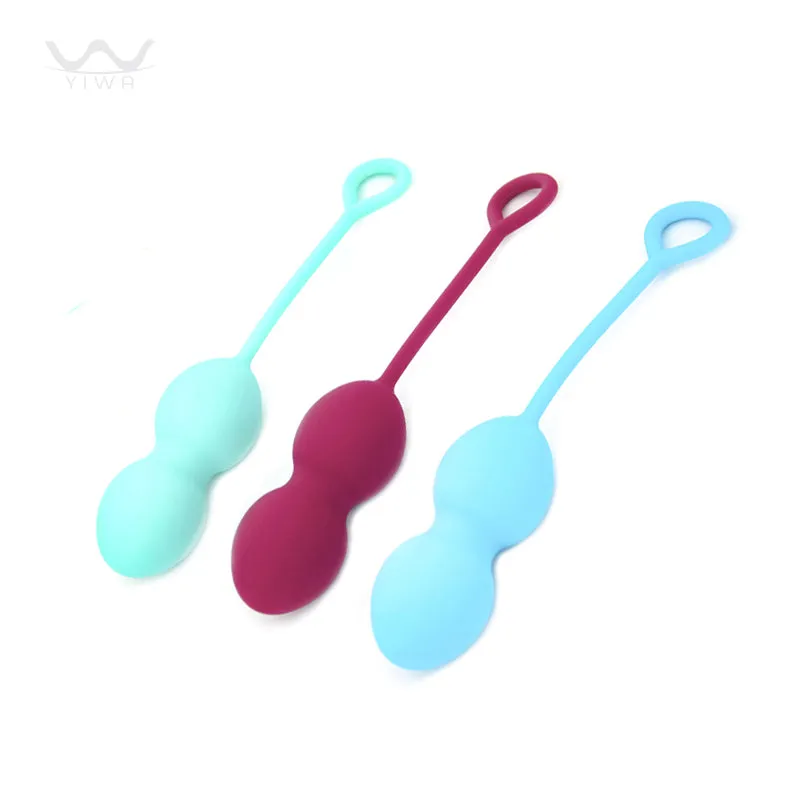 Silicone ben wa balls exercises Vaginal Dumbbell kegel Balls for women