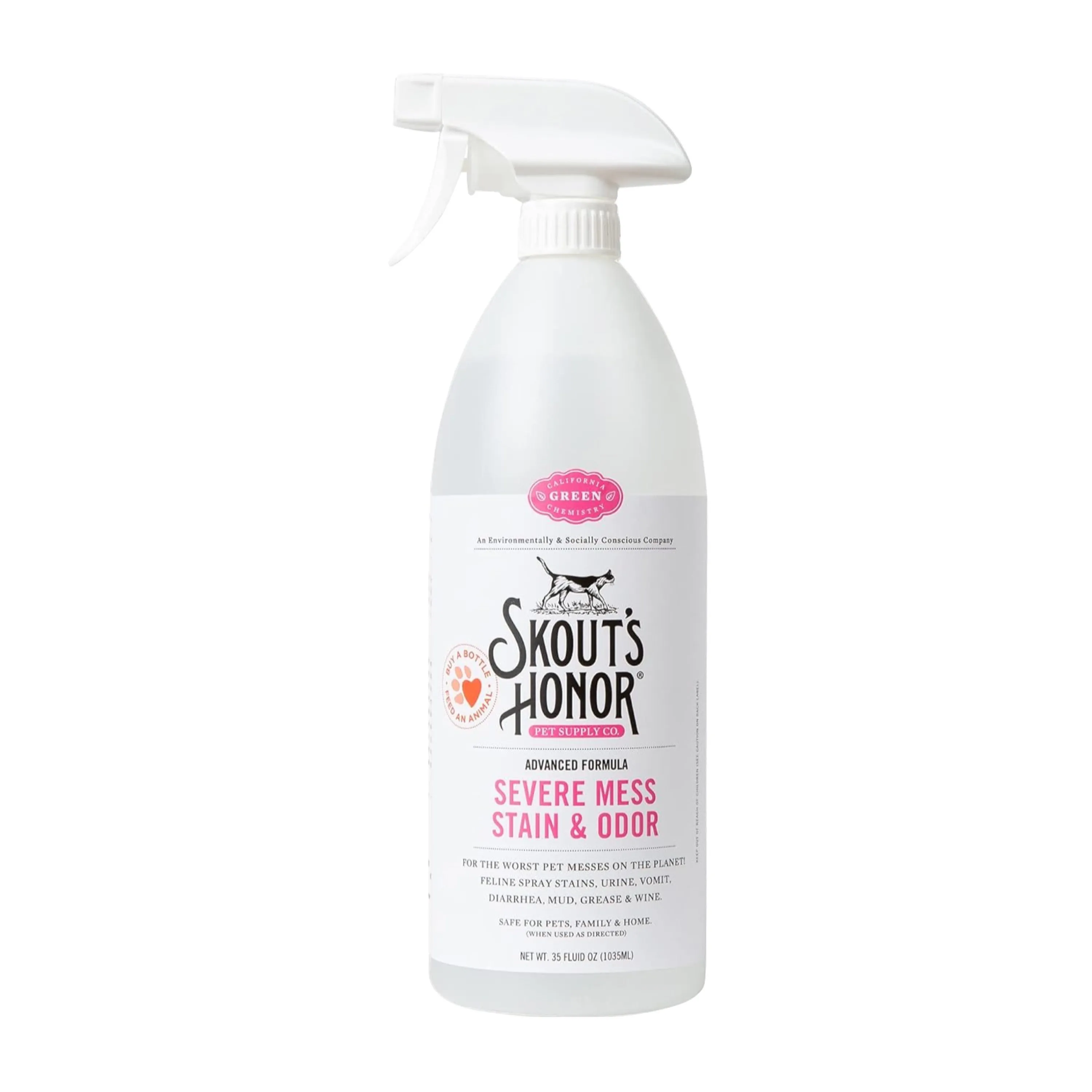 Skout's Honor Cat Severe Mess Stain & Odor 35oz