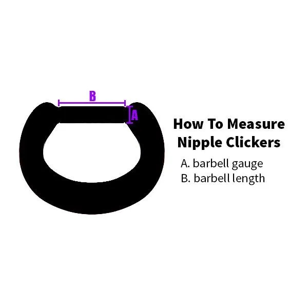 Twisted Stainless Nipple Clickers