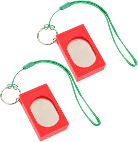 VANZACK 2 Pack Dog Training Clickers Pet Training Tools Barking Device for Dogs