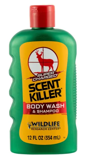 Wildlife Research Super Charged Scent Killer Body Wash Shampoo 12oz 540-12