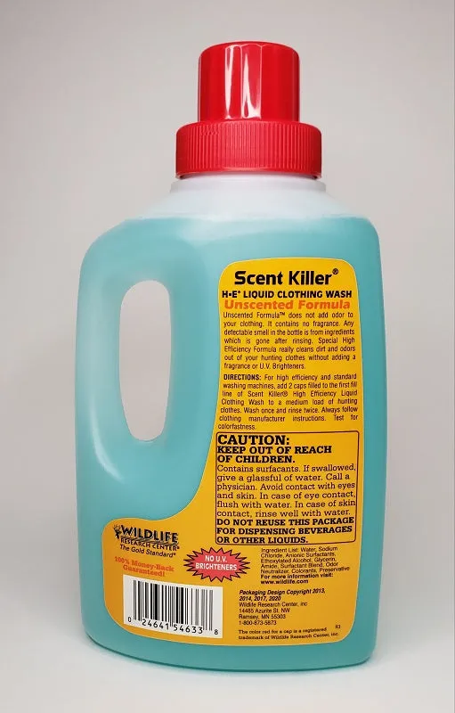 Wildlife Research Super Charged Scent Killer Clothing Wash 32oz 546-33