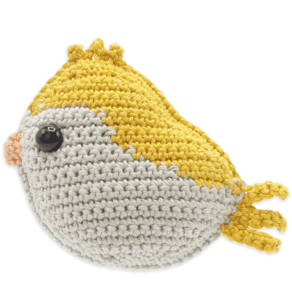 Yellow Bird Crochet Kit
