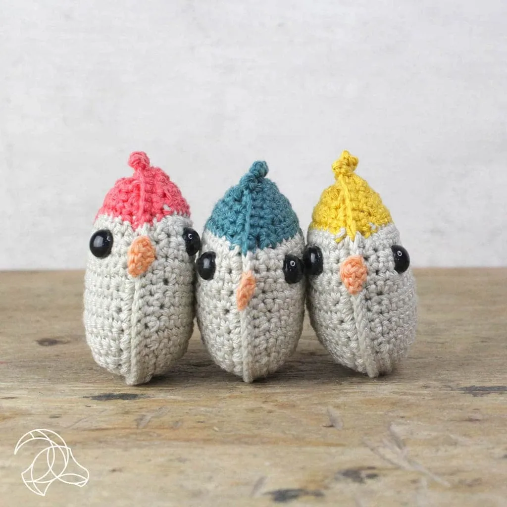Yellow Bird Crochet Kit
