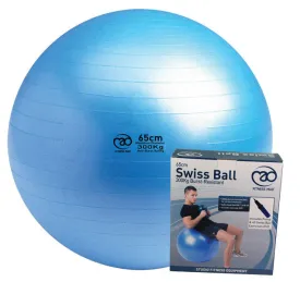 Yoga-Mad 300kg Swiss Ball and Pump/DVD